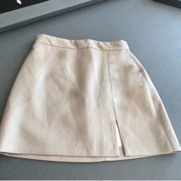 Aritzia Leather Skirt - Picture 2 of 6